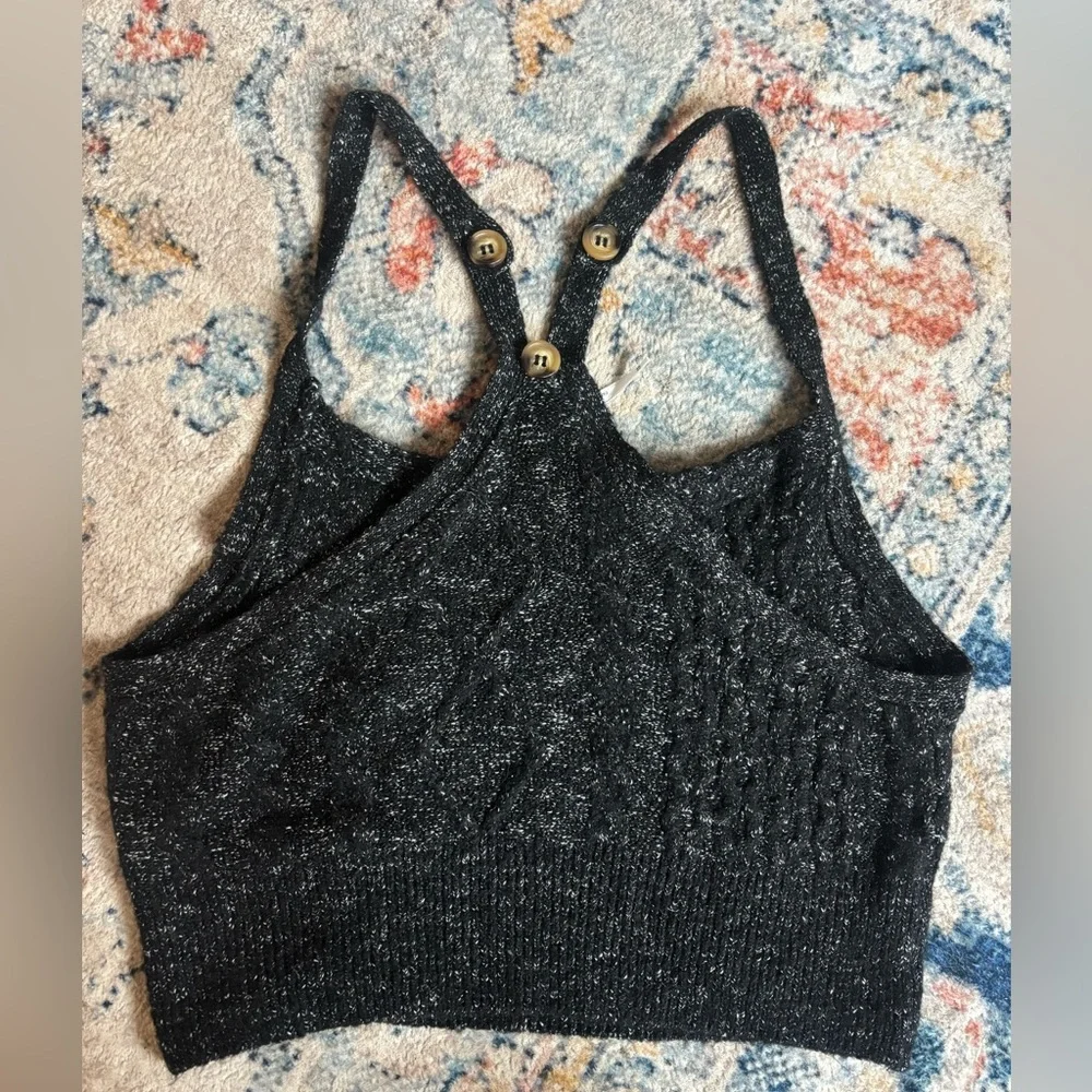 Free People Knit Crop Top - Picture 4 of 7
